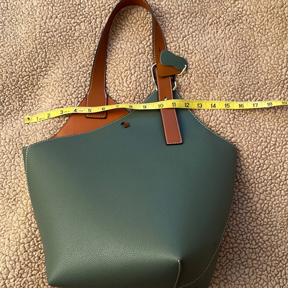 New Green Leather Bag